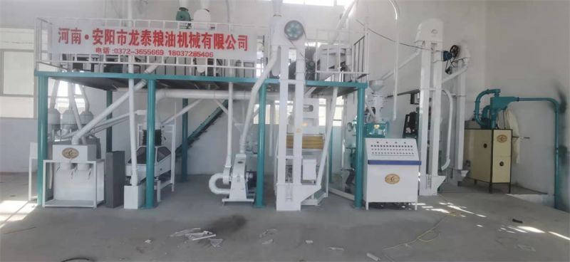 10噸玉米糝、粉聯產生產線  日產